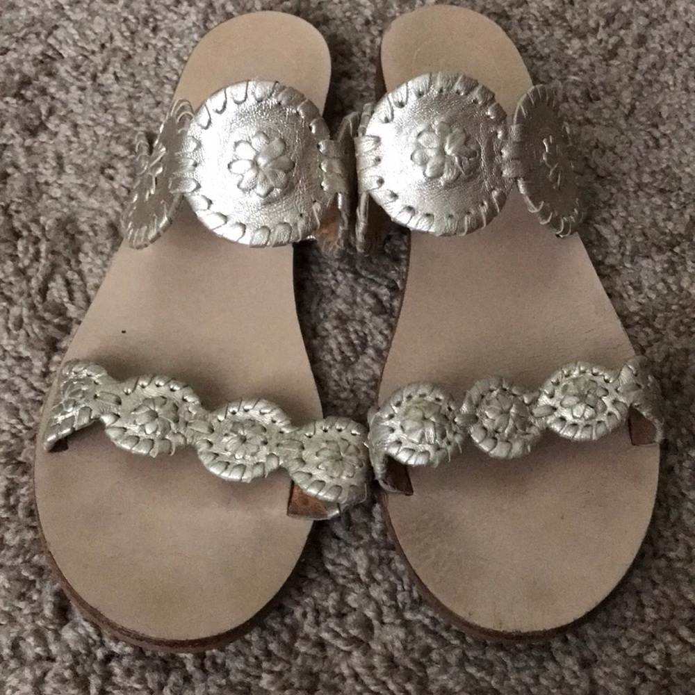 “Platinum” Jack Rodgers Lauren sandal